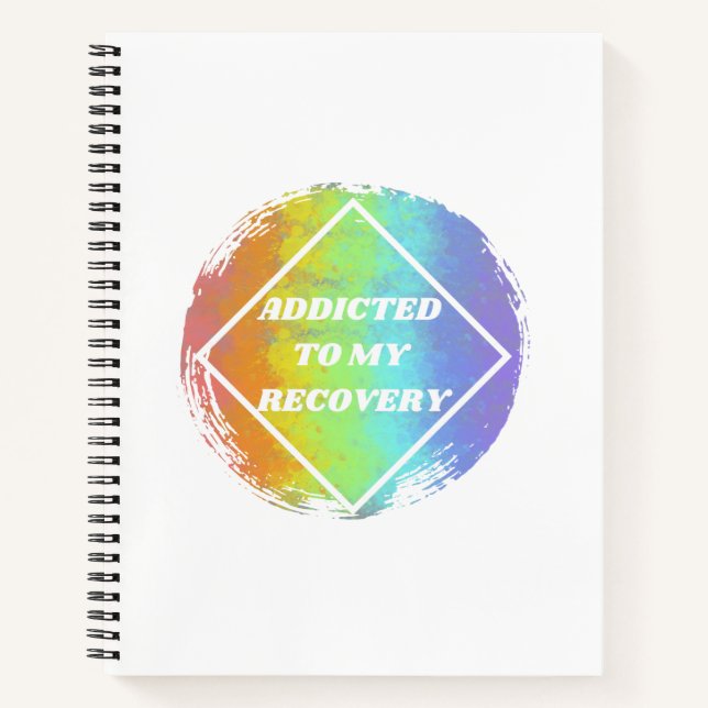 Cuaderno Adictos A Mi Recuperación - NA Narcóticos Anónimos (Anverso)