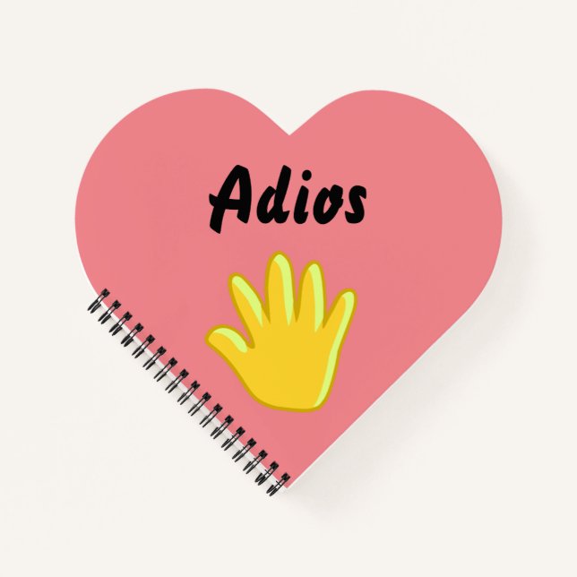 Cuaderno Adios (Anverso)