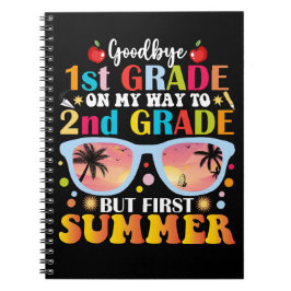 Cuaderno Adiós 1º grado Hola 2º grado pero primer verano