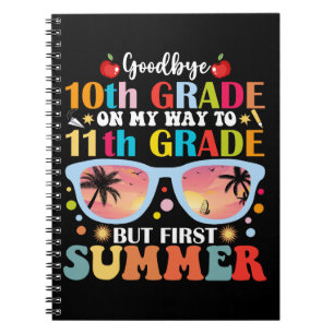 Cuaderno Adiós 10º grado Hola 11º curso Hola verano
