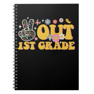 Cuaderno Adiós 1er Grado Genial Último Día de Escuela