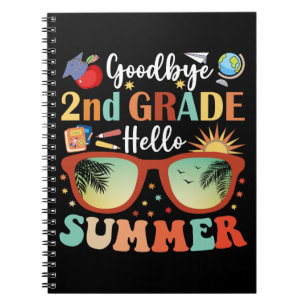 Cuaderno Adiós 2º grado Hola verano