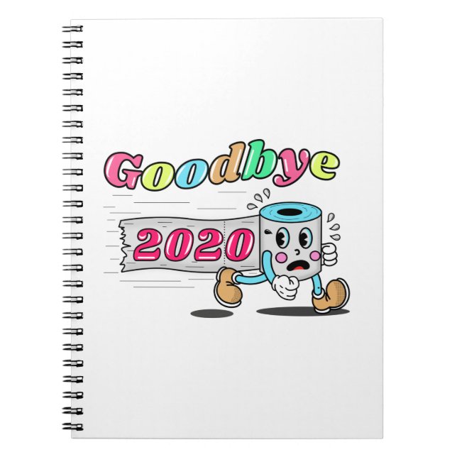 Cuaderno Adiós 2020 - Finalmente terminó (Frente)