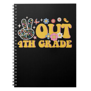 Cuaderno Adiós 4to Grado Genial Último Día de Escuela