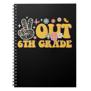 Cuaderno Adiós 6to Grado Genial Último Día de Escuela