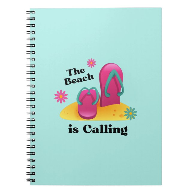 Cuaderno  Adiós Escuela Hola Verano Playa Vacaciones    (Frente)