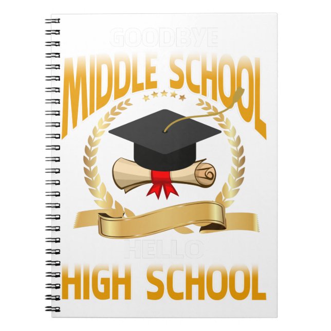 Cuaderno Adiós escuela secundaria (Frente)