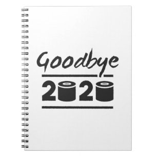 Cuaderno Adiós papel higiénico 2020 - finalmente terminó
