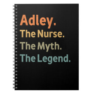 Cuaderno Adley La Enfermera El Mito La Leyenda Divertido Vi