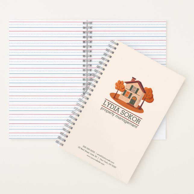Cuaderno Administración de Propiedades Personalizadas (Interior)