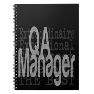 Cuaderno Administrador de garantía de calidad Extraordinair
