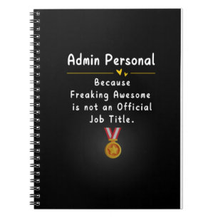 Cuaderno Administrador Personal