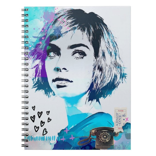 Cuaderno Admite Collage One | Diario de bloc de notas (Frente)