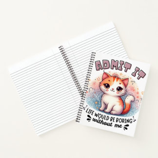 Cuaderno Admítelo La Vida Sería Aburrida Regalo Divertido P