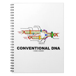 Cuaderno ADN convencional Humor de biología molecular