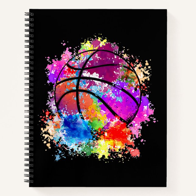 Cuaderno Adolescentes Chicas de baloncesto Baller Dunk (Anverso)