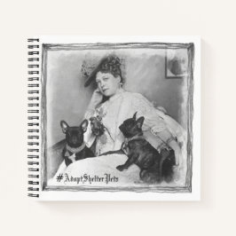 Cuaderno Adoptar un Mascota de refugio - Vintage