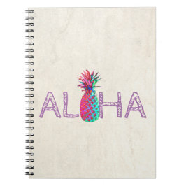 Cuaderno Adorable Aloha Hawaiian Pineapple