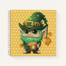 CUADERNO ADORABLE CUTE SMILIING IRISH LEPRECHAUN