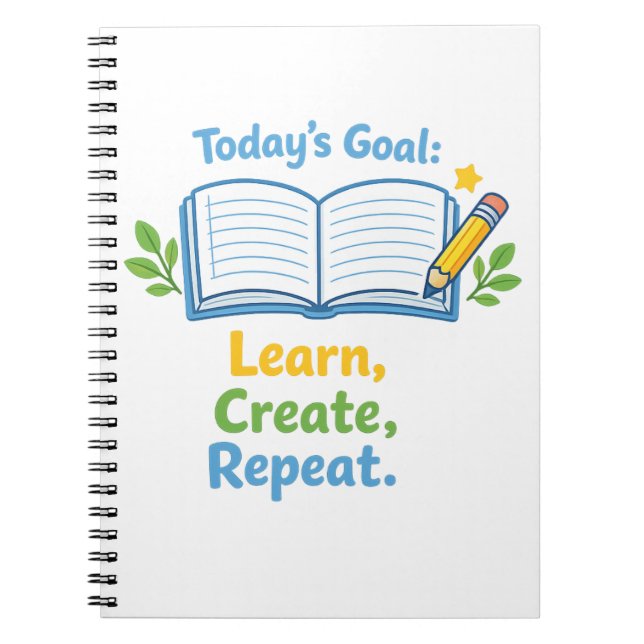 Cuaderno Adorable de Regreso a Clases (Frente)