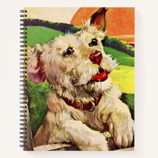 Cuaderno adorable huella de terror (Anverso)