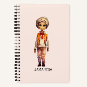 Cuaderno Adorable Kid Zombie - Cute Halloween