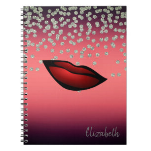 Cuaderno Adorable papel de aluminio brillante Confetty, dia