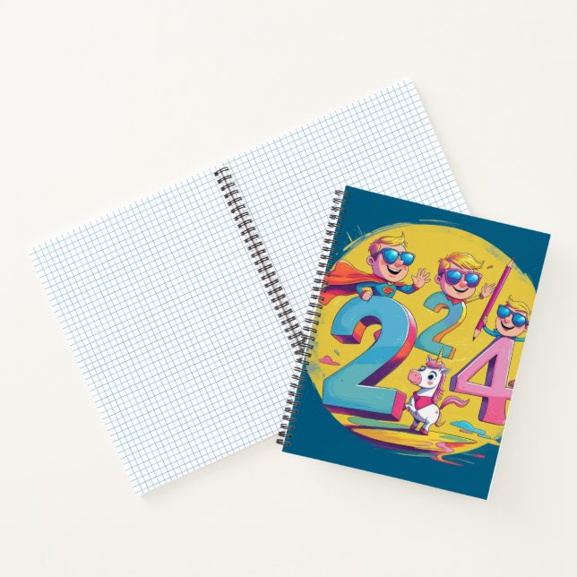 Cuaderno Adorable para Niños Regreso a Clases (Interior)