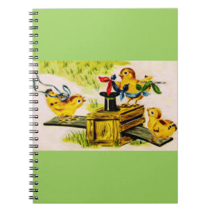 Cuaderno adorable pequeño mago