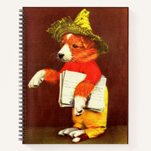Cuaderno adorable perrito