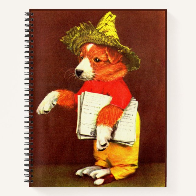 Cuaderno adorable perrito (Anverso)