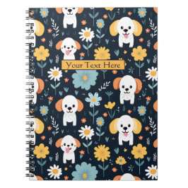 Cuaderno Adorable Personalizado Puppy