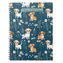 Cuaderno Adorable Personalizado Puppy