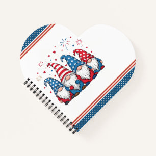 Cuaderno Adorables Gnomos de Dibujos Animados EEUU-68123