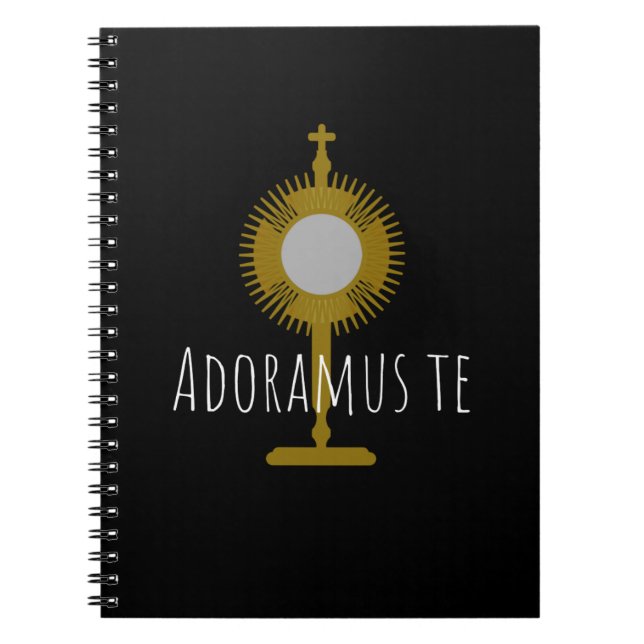Cuaderno Adoramus Te (Te adoramos) Latin (Frente)