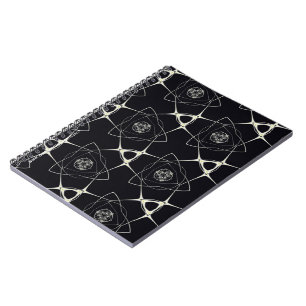 Cuaderno Adorno Dorado