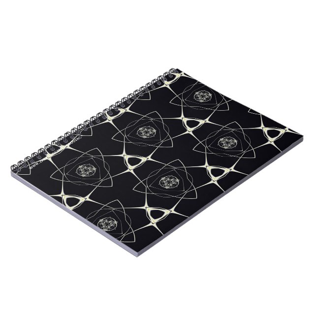 Cuaderno Adorno Dorado (Lado Izquierdo)