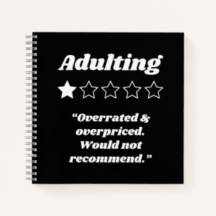 Cuaderno Adulto a One Star Review