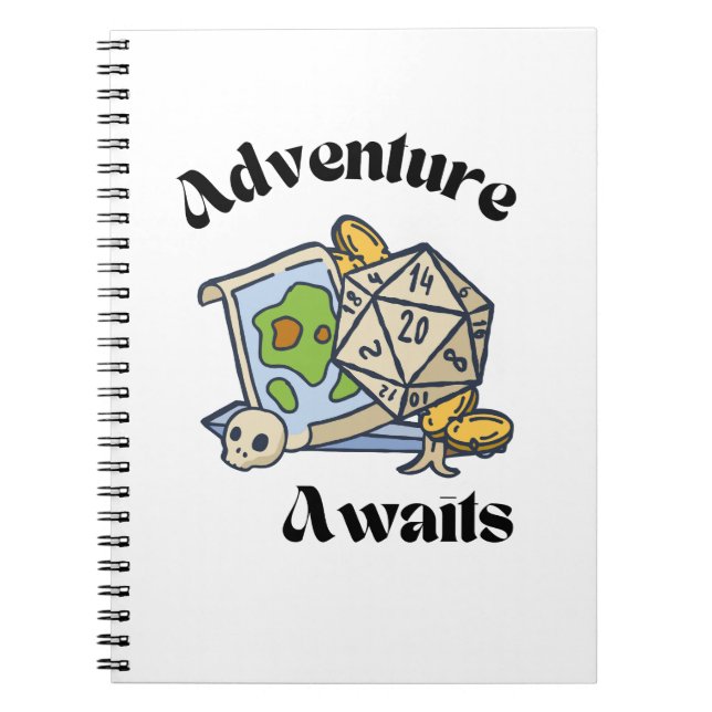 Cuaderno Adventue Awaits (Frente)