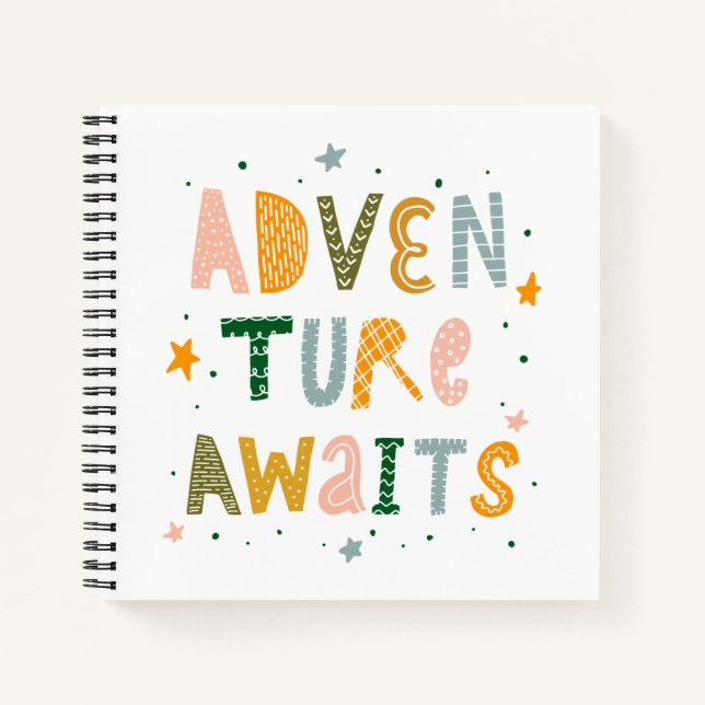 Cuaderno Adventure Awaits (Anverso)