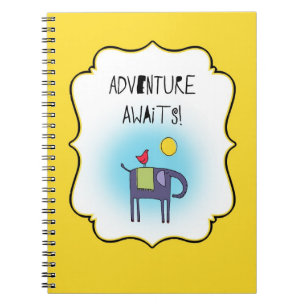 Cuaderno Adventure Awaits Whimsical