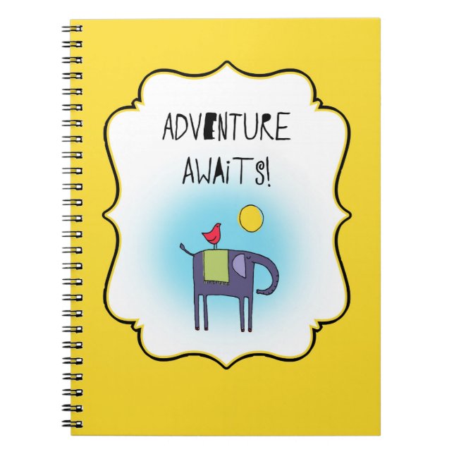 Cuaderno Adventure Awaits Whimsical (Frente)