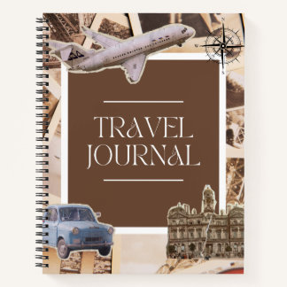 Cuaderno Adventure Diary, Trip Planner, Vacation Memory 