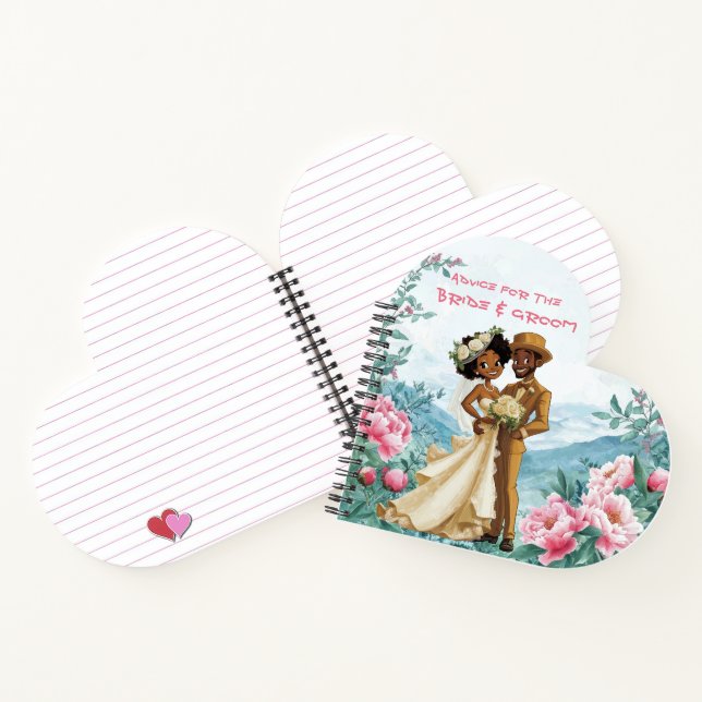 Cuaderno Advice for the Black Couple Bride & Groom  (Interior)