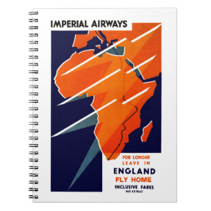 Cuaderno Aerolíneas Imperiales de África