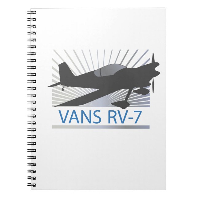 Cuaderno Aeroplano de las furgonetas RV-7 (Frente)