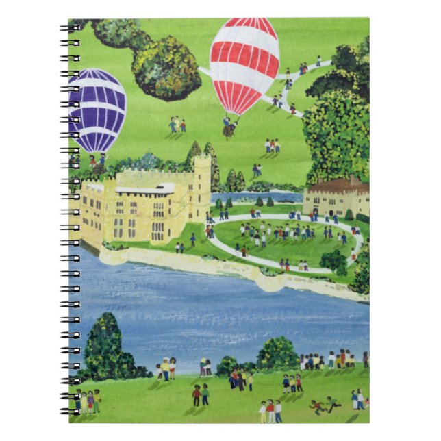 Cuaderno Aerostación en Leeds Castle (Frente)