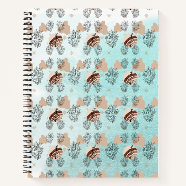 Cuaderno Aesthetic Boho Wildflowers Flowers  (Anverso)