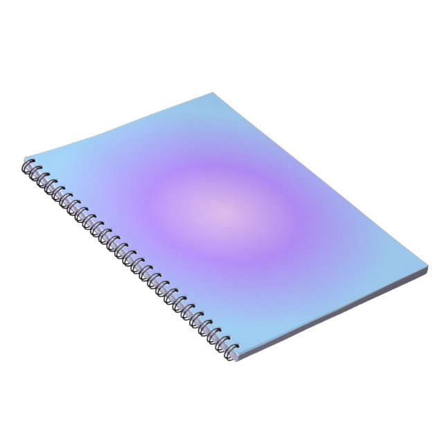 Cuaderno Aesthetic Lavender Pink Gradient (Lado Derecho)