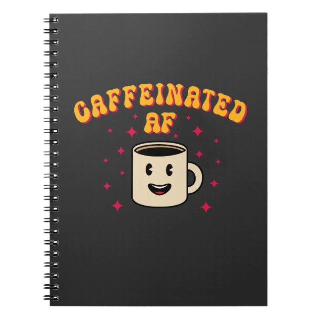 Cuaderno AF cafeinado vintage (Frente)